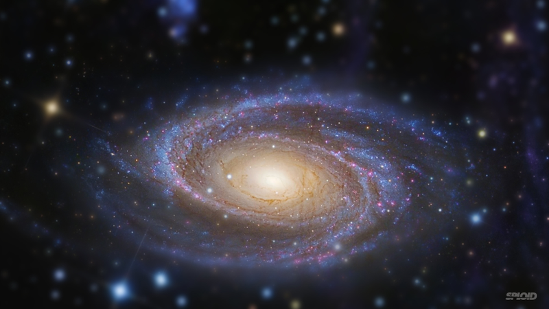 Illustration for article titled This is what the Universe would look like if it were a tiny model